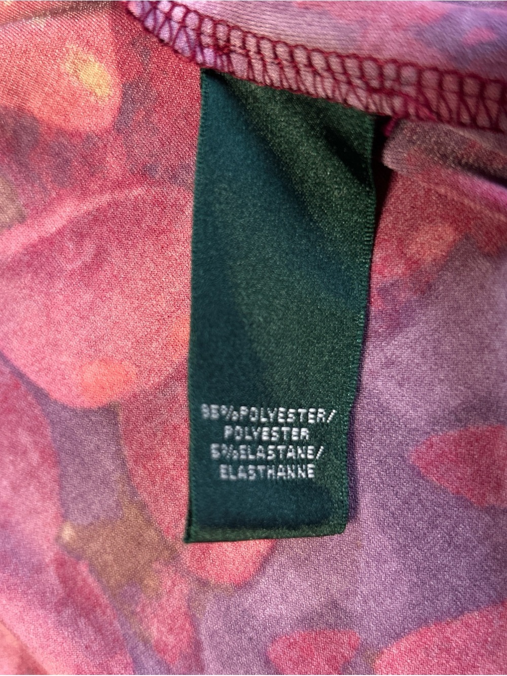 Ralph Lauren Red & Purple Floral Midi Dress - Picture 4 of 6